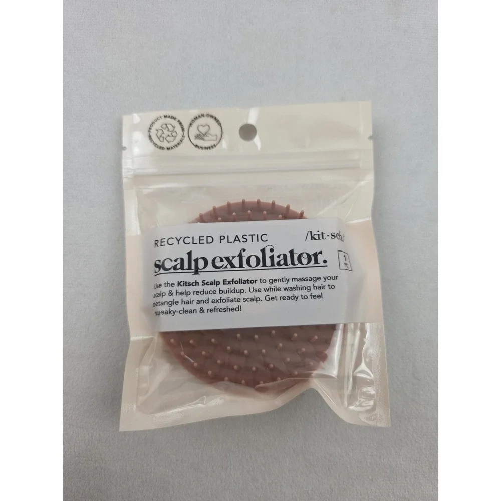Kitsch Scalp Massager for Hair Care - Scalp Scrubber, Shampoo Brush & Exfoliator